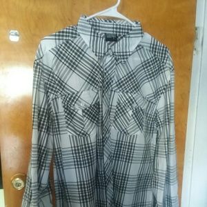 Mens South Pole Button Up Shirt